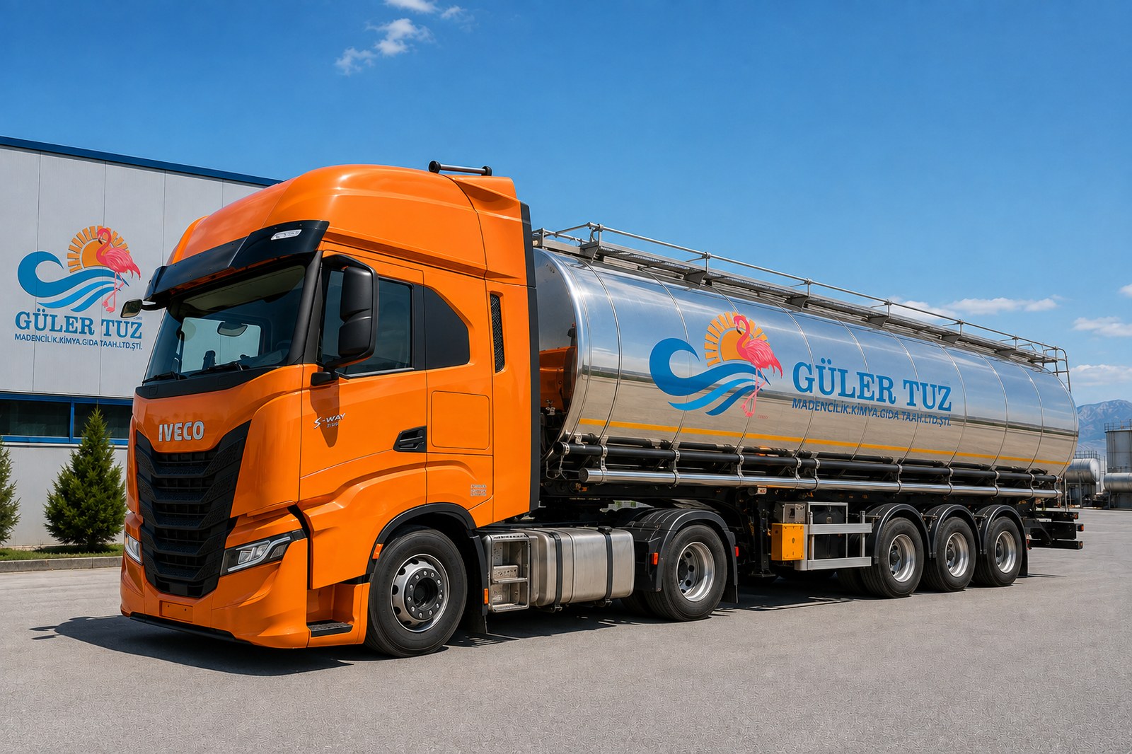 Güler Tuz 25–26°Bé likit tuz (rafineri likit tuz) tanker sevkiyatı